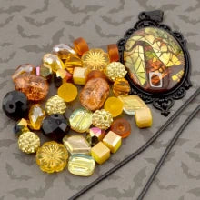 Jesse James Beads Halloween Beaded Necklace Kit - Hats Off To Boo