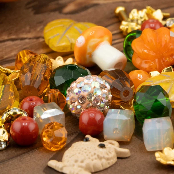 Jesse James Beads Autumn Bead Mix - Lost in the Forest