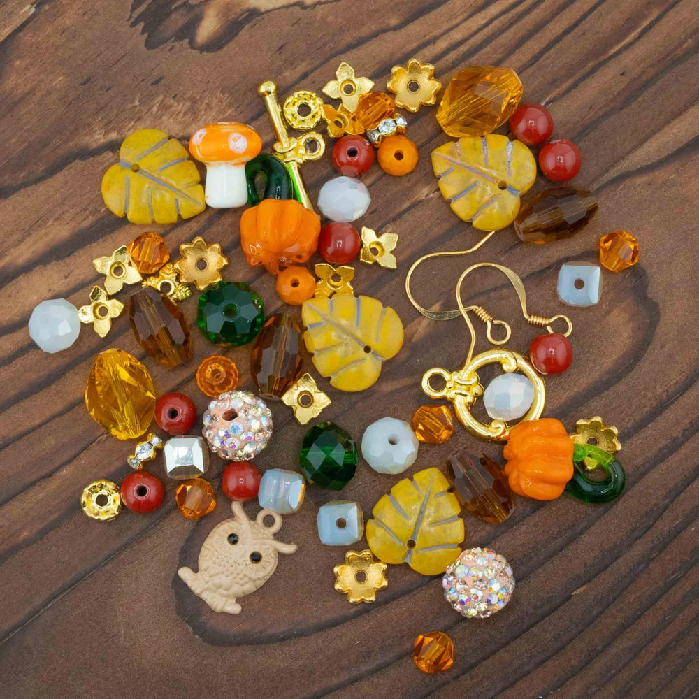 Jesse James Beads Autumn Bead Mix - Lost in the Forest