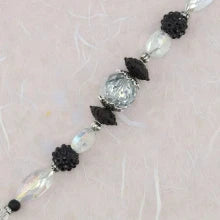 Jesse James Beads Bead Strand - Bursts of Midnight Air
