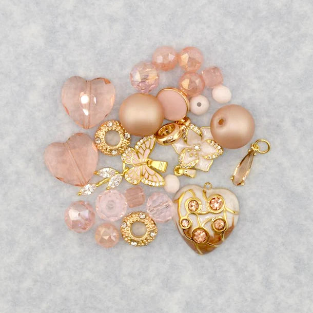 Jesse James Beads Bead Mix - Milk & Honey