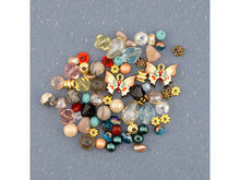 Jesse James Beads Bead Mix in Autumnal Butterfly Migration