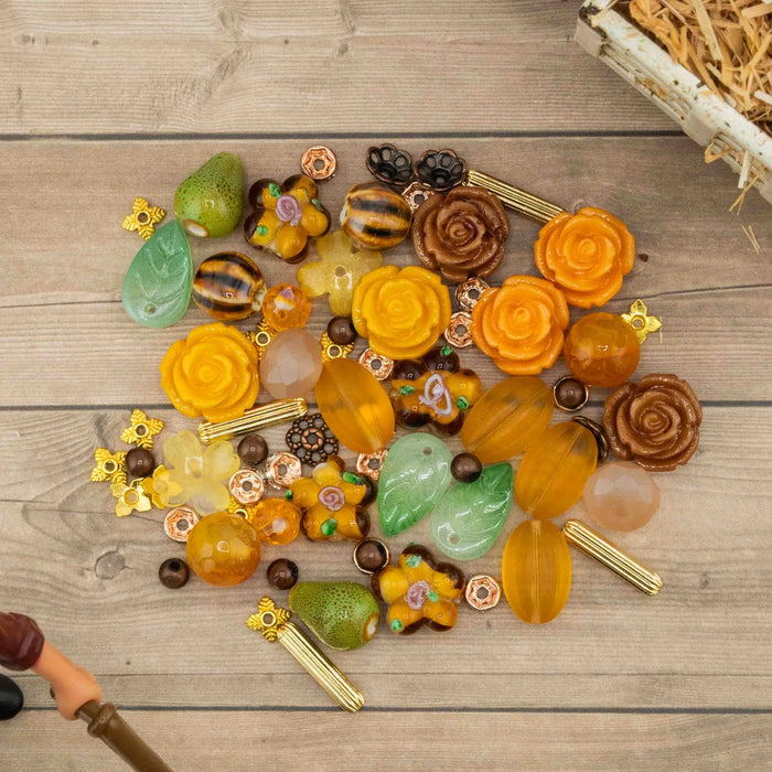 Jesse James Beads Autumn Bead Mix - Morning Glories