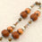 Jesse James Beads Autumn Howlite Bead Strand Duo - Pumpkin Spice