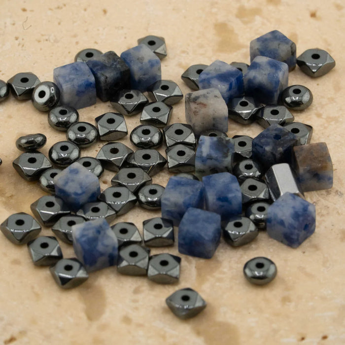 Jesse James Beads Bitty Stone Bead Mix, Sailor Song