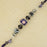 Jesse James Beads Boho Bead Strand - Dark Plum
