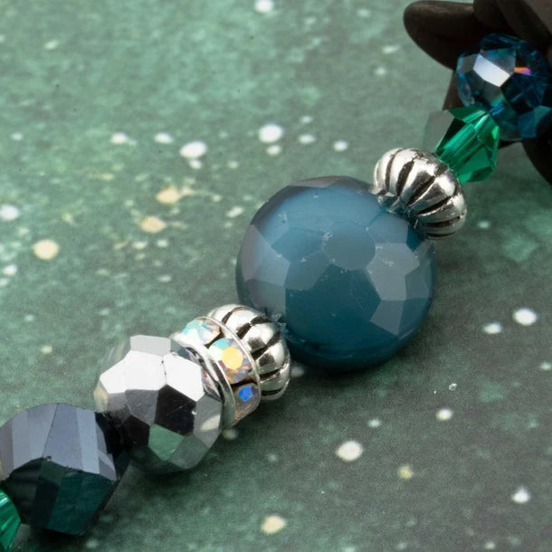 Jesse James Beads Autumn Bead Strand - Late Night Evergreen