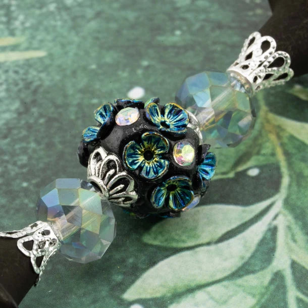 Jesse James Beads Autumn Bead Strand - Late Night Evergreen