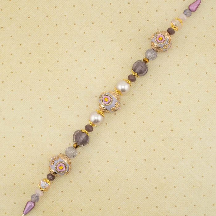 Jesse James Beads Boho Bead Strand - Late Dusk Lavender