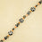 Jesse James Beads Autumn Lampwork Bead Strand - Pumpkin Poppies