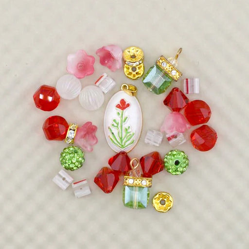 Jesse James Beads Bead Mix - Tomato Garden
