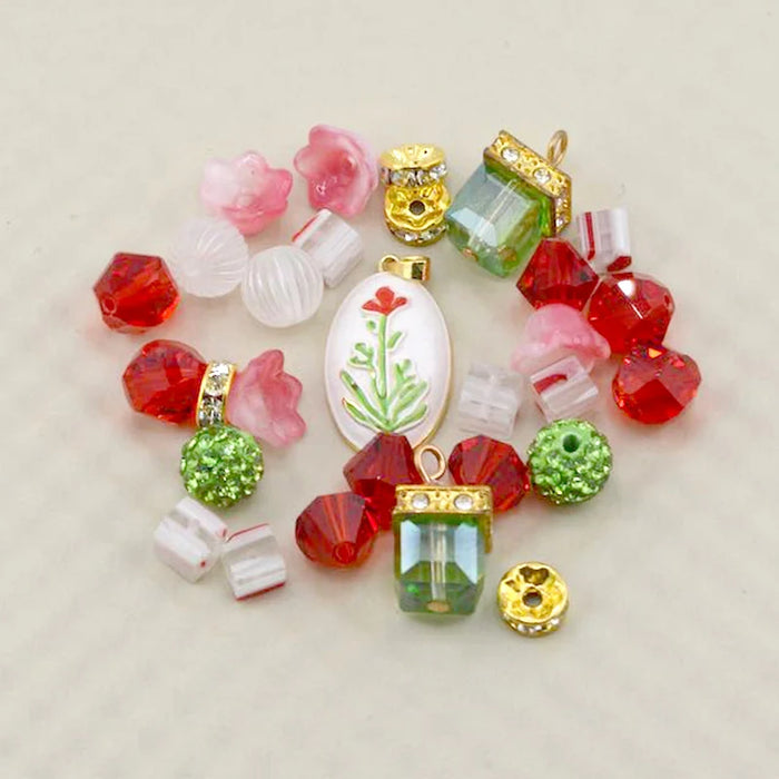 Jesse James Beads Bead Mix - Tomato Garden