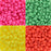 Assorted Color Palette, 6/0 Preciosa Czech Rocailles Round Hole Pony Bead Mix, Summer Fun