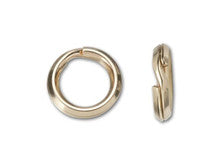 Gold-Filled 14K/20 6.2mm Split Ring (2 Pieces)