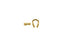 Gold-Filled Cable and Stringing Thimble, .021 Inch Hole (10 Pieces)