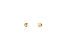 Gold-Filled 3.0mm Bead with Silicone Grommet, 0.5mm Hole (10 Pieces)