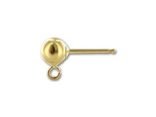 Gold-Filled 14K/20 5mm Ball Post Earring (2 Pieces)