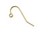 14K/20 Gold-Filled 10 x 22mm French Ear Wire, 0.69mm (2 Pieces)
