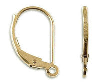 Gold-Filled 14K/20 Plain Lever-Back Earrings (2 Pieces)