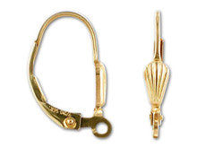 Gold-Filled Shell Lever-Back Earring (2 Pieces)