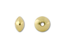 Gold-Filled 14K/20 5.8mm Saucer Bead (2 Pieces)