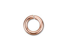 Rose Gold-Filled 14K/20 4mm Open Jump Ring 20 Gauge (10 Pieces)