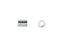 Sterling Silver 3 x 2mm Crimp Tube - HEAVY (10 Pieces)
