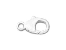 11.4mm Oval Trigger Clasp - 925 Silver (1 Piece)