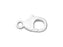 11.4mm Oval Trigger Clasp - 925 Silver (1 Piece)