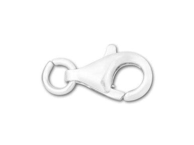 10mm Sterling Silver Round Trigger Clasp (1 Piece)