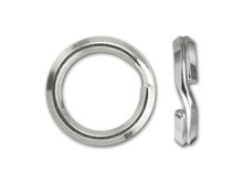 8mm Sterling Silver Split Ring (2 Pieces)