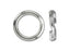 8mm Sterling Silver Split Ring (2 Pieces)