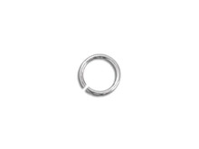 Sterling Silver Open Jump Ring - 0.025 x .110 inches, 0.65 x 2.80mm (20 Pieces)