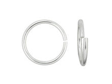Sterling Silver 20 Gauge 8mm Precision Cut Open Jump Ring (10 Pieces)