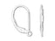 Sterling Silver Plain Lever-Back Earrings (2 Pieces)