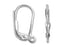 Sterling Silver Teardrop Lever-back Earrings (2 Pieces)