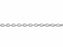 030 Sterling Silver Cable Chain by the Foot (1 Foot)