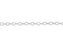 025 Sterling Silver Oval Cable Chain by the Foot (1 Foot)