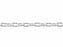 040 Sterling Silver Long Cable Chain by the Foot (1 Foot)