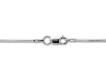 18-Inch Sterling Silver 1.0mm Snake Chain (1 Piece)