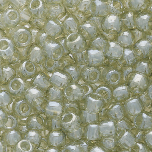 Toho RE:Glass Seed Beads, Round Size 8/0, #5113 Luster Black, (2.5" Tube)