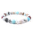 Black Gold Amazonite Rustic Beaded Stretch Bracelet Kit (featuring Dakota Stones & TierraCast) - Limited Edition