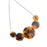 Acetate Collar Necklace Kit with Exclusive Adjustable Necklace Sliding Clasp - Tortoise - Limited Edition