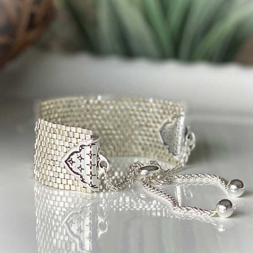 The Loft Adjustable Cuff Bracelet Kit - Silver - Limited Edition