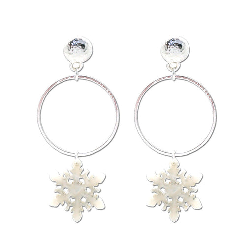 Jewelry Kit, Snowflakes Are Falling Post Earring Set - Limited Edition