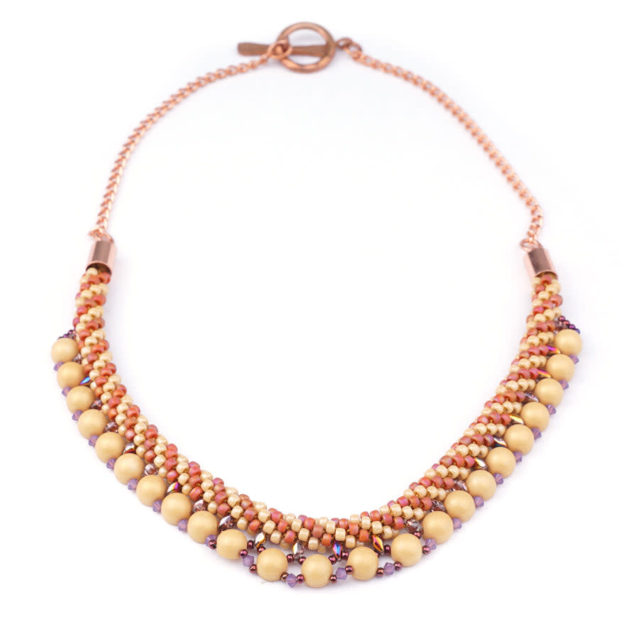 Ginger Dosey Doe Necklace Kit from Maggie T Designs - Limited Edition