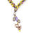 Purple Parrot Hathi Lariat Necklace Kit from Maggie T Designs - Limited Edition