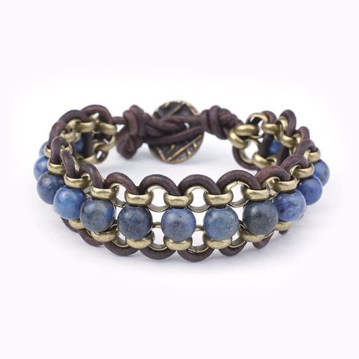 DAKOTA Sunset Dumortierite Bracelet Kit From Diakonos Designs