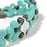 Victorian Paisley Duo Bracelet Kit - Silver and Turquoise - Limited Edition