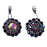 Tilt-A-Whirl Reversible Pendant Kit from Lisa's Bead Designs - Modern Classic - Limited Edition